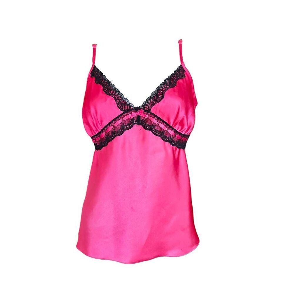 y2k goth lace cami top